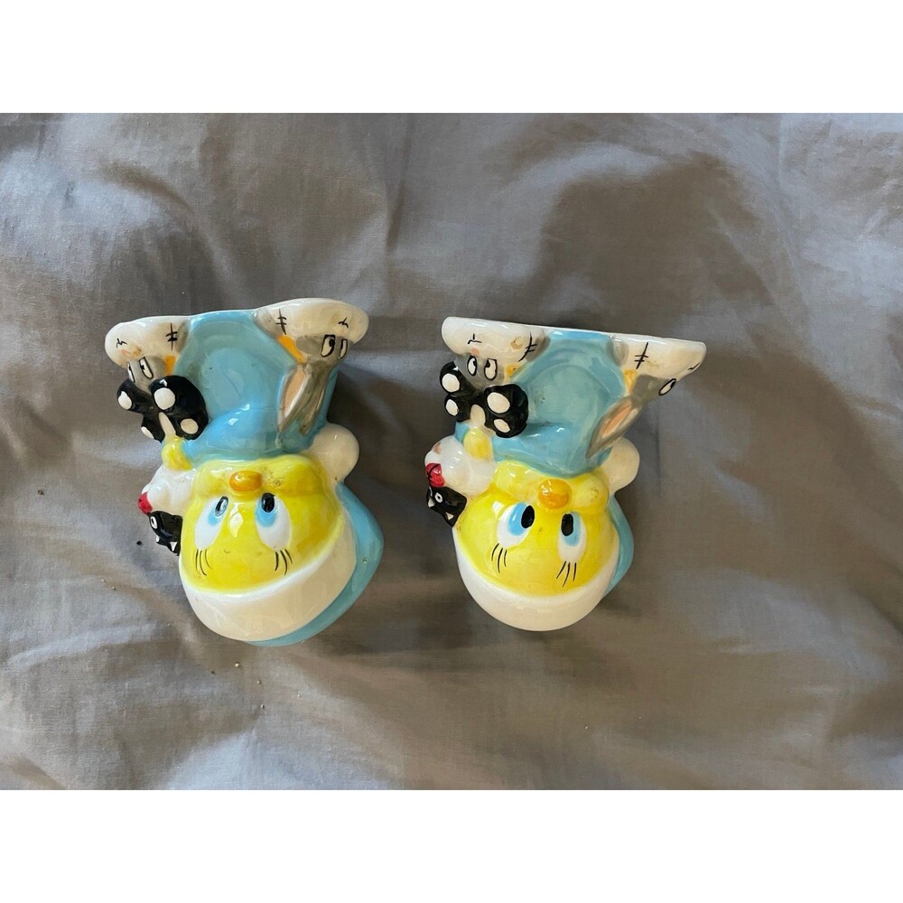 TWEETY BIRD AND SYLVESTER Salt and Pepper Shakers Looney Tunes bugs bunny